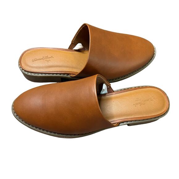 UNIVERSAL THREAD Rita Mule Flats Brown 8 - Picture 2 of 5